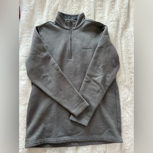 NWOT Columbia Half Zip Large Tall Gray